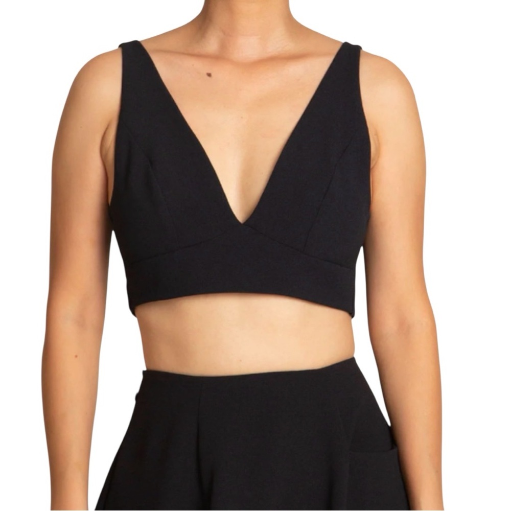 PrAna Black Longline Sports Bra – Size Small